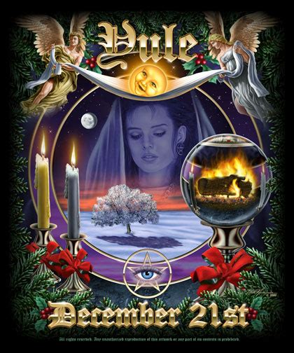 Setting Intentions for the Coming Year in a Wiccan Yule Ritual